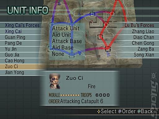 Dynasty Warriors 5: Empires - PS2 Screen