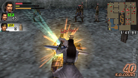 Dynasty Warriors Vol. 2 - PSP Screen
