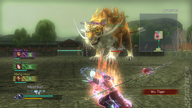 Dynasty Warriors: Strikeforce - Xbox 360 Screen