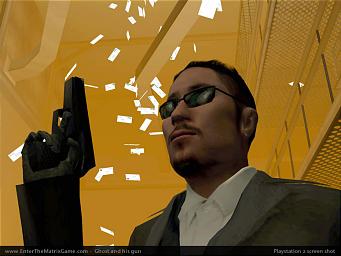 Enter the Matrix - PS2 Screen