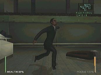 Enter the Matrix - PS2 Screen