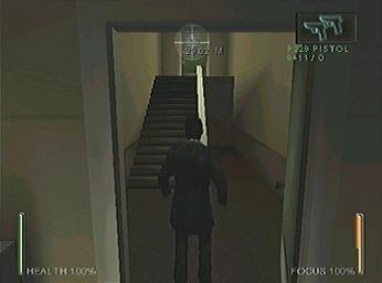 Enter the Matrix - PS2 Screen