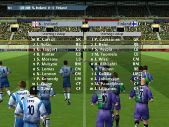 UEFA Euro 2000 - PC Screen