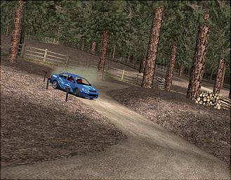 Euro Rally Champion - PS2 Screen