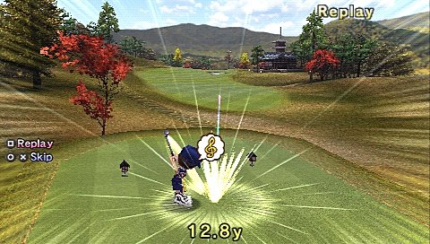 Everybody's Golf - PSP Screen