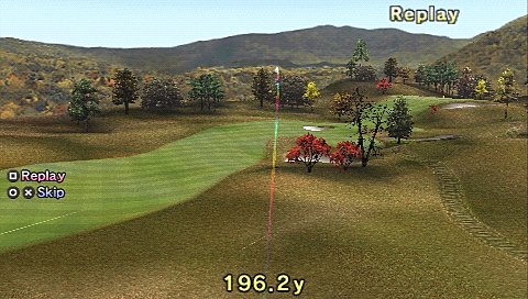 Everybody's Golf - PSP Screen