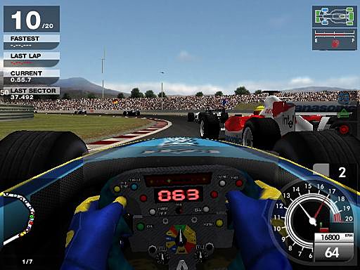 F1 05 - PS2 Screen