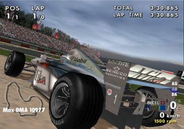 F1 Racing Championship - PS2 Screen