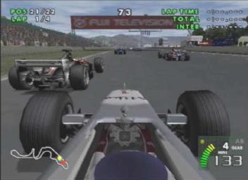 F1 Racing Championship - PS2 Screen