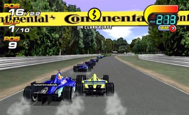 F1 World Grand Prix 2000 - PC Screen