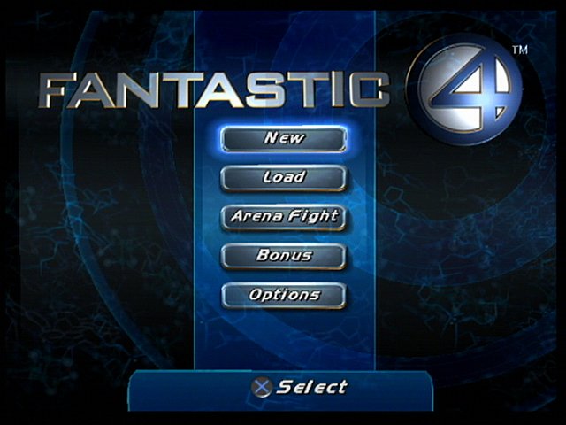 Fantastic 4 - PS2 Screen