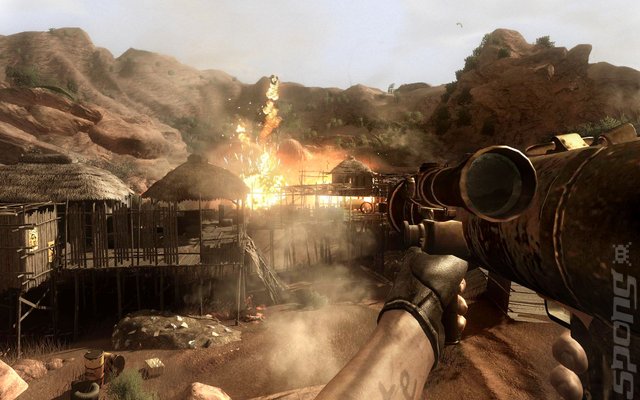 Far Cry 2 - Xbox 360 Screen