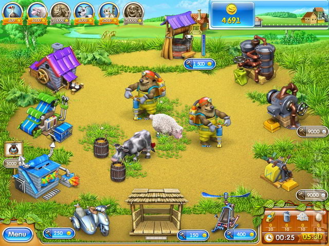 Farm Frenzy Classics - PC Screen