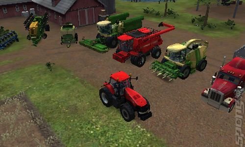 Farming Simulator 14 - 3DS/2DS Screen
