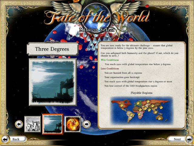 Fate of the World: Tipping Point - PC Screen