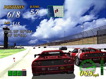 Ferrari F355 Challenge - PS2 Screen