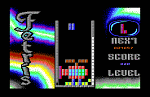 Fetris - C64 Screen