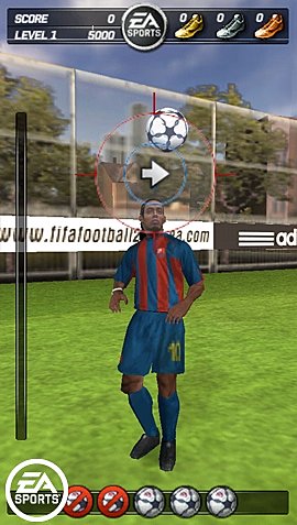 FIFA 06 - PSP Screen