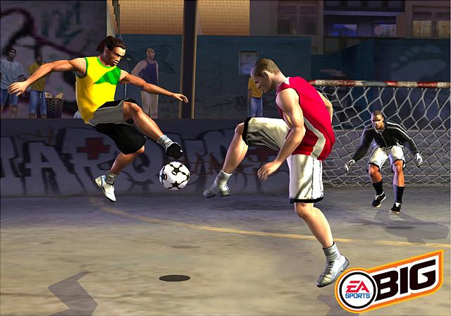 FIFA Street - PS2 Screen