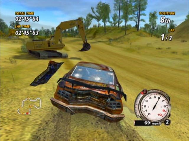 FlatOut - Xbox Screen