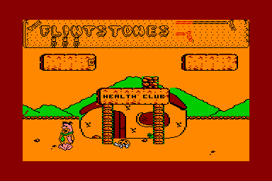 Flintstones, The - C64 Screen