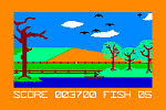 Flying Feathers - C64 Screen