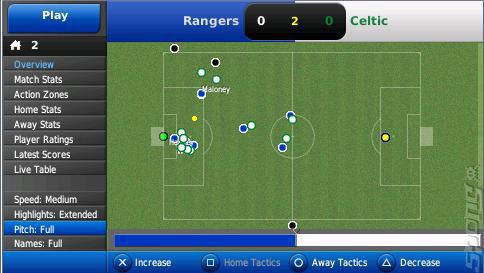 Football Manager 2010 - PSP Screen