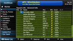 Football Manager 2011 - PSP Screen