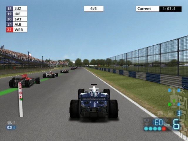 F1 06 - PS2 Screen