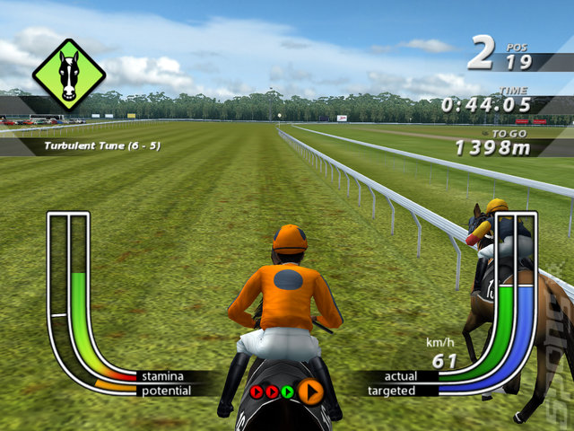 Frankie Dettori Racing - PC Screen