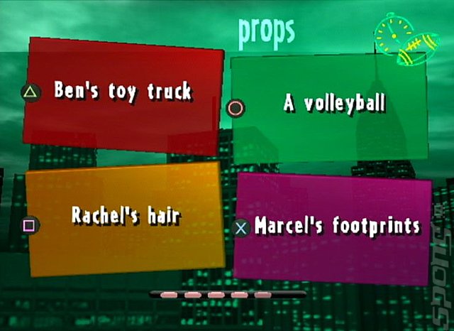 Friends: The One With All The Trivia - PS2 Screen