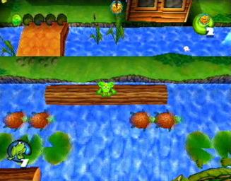 Frogger 2: Swampy's Revenge - PlayStation Screen