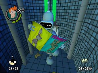 Futurama - GameCube Screen
