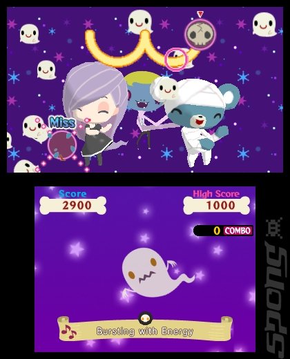 Gabrielle's Ghostly Groove 3D - 3DS/2DS Screen