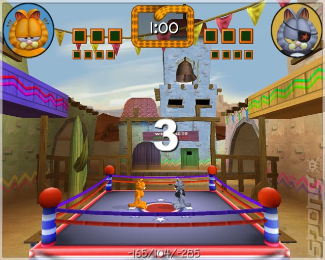 Garfield: Lasagna World Tour - PS2 Screen