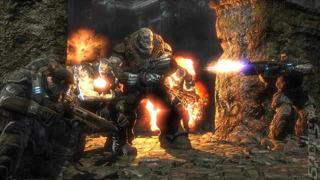 Gears Of War (Xbox 360) Editorial image