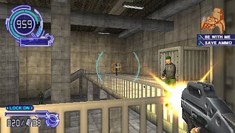 Ghost in the Shell: Stand Alone Complex - PSP Screen