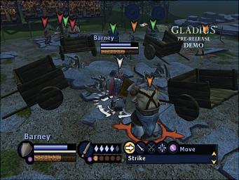 Gladius - GameCube Screen