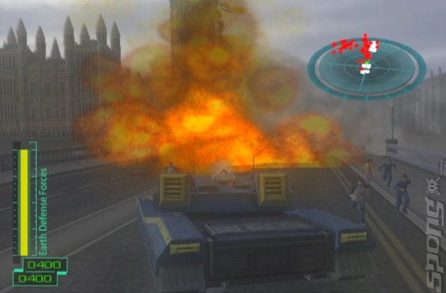 Global Defence Force - PS2 Screen