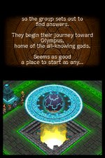 Glory of Heracles - DS/DSi Screen