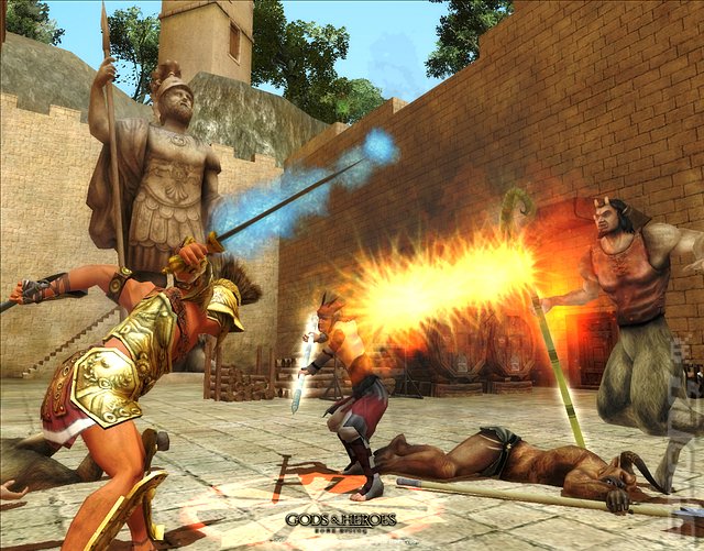 Gods & Heroes: Rome Rising - PC Screen