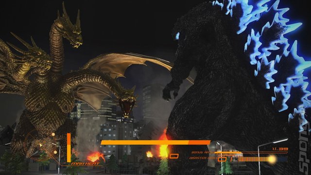 Godzilla - PS4 Screen