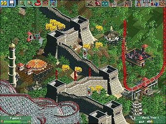 Gold Edition: Rollercoaster Tycoon 2 - PC Screen