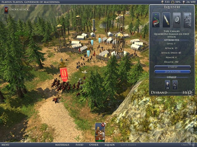Grand Ages: Rome: Gold Edition - PC Screen