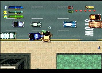 GTa2 - PlayStation Screen