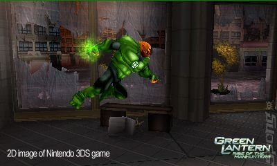 Green Lantern: Rise of the Manhunters - 3DS/2DS Screen