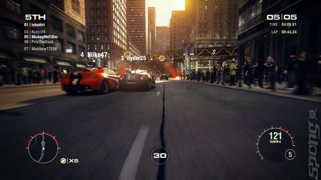 GRID 2 - PS3 Screen