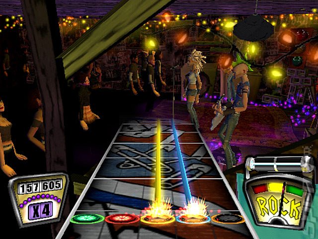 Guitar Hero - PS2 Screen