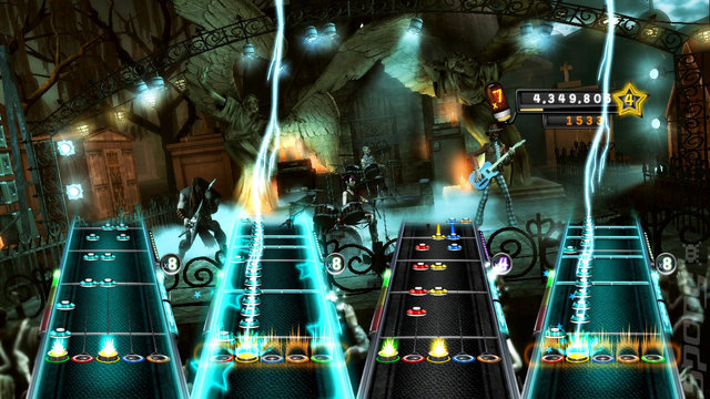 Guitar Hero 5 - Xbox 360 Screen