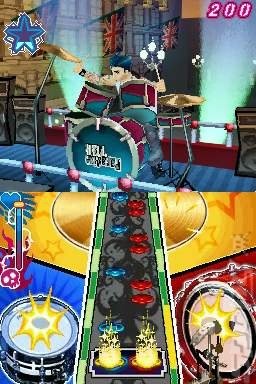 Guitar Rock Tour - DS/DSi Screen